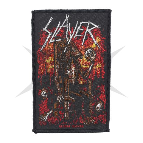 Slayer-DEVIL ON THRONE Woven patch