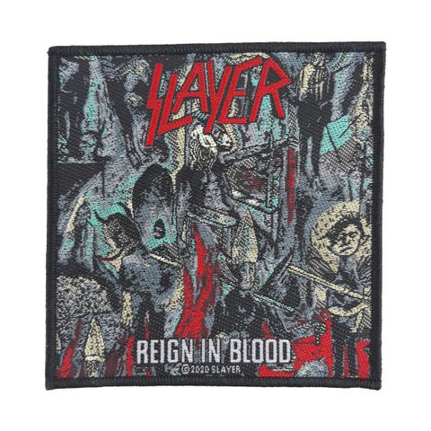 SLAYER-REIGN IN BLOOD Woven patch