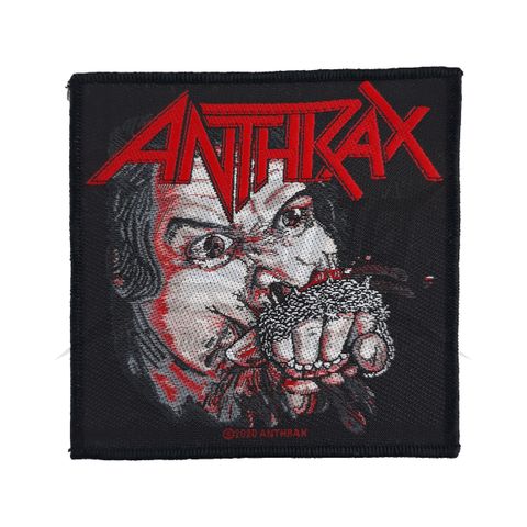 ANTHRAX-FISTFUL OF METAL Woven Patch