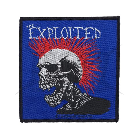 THE EXPLOITED-MOHICAN MULTICOLOUR Woven patch
