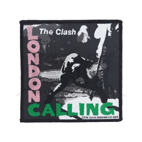 THE CLASH-LONDON CALLING Woven Patch