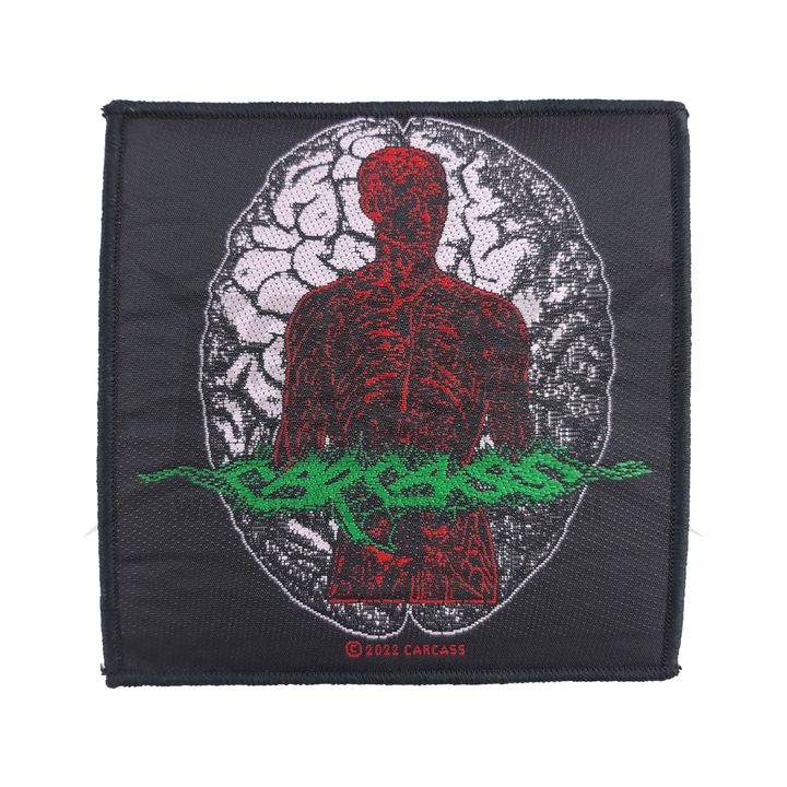 CARCASS-CABEZA Woven patch