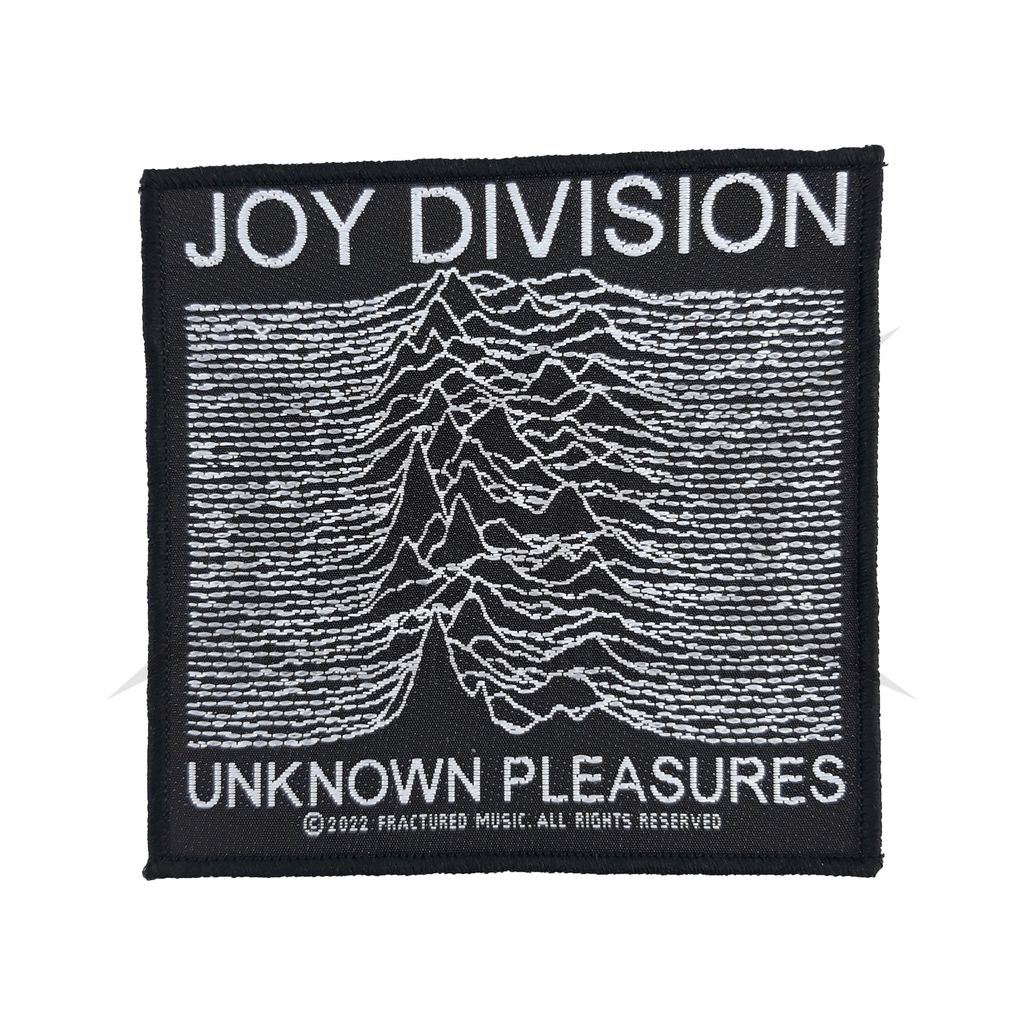 JOY DIVISION-UNKNOWN PLEASURES Woven Patch