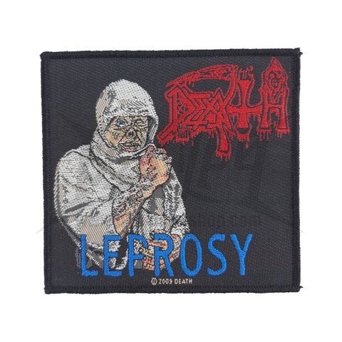 DEATH-Leprosy Woven patch