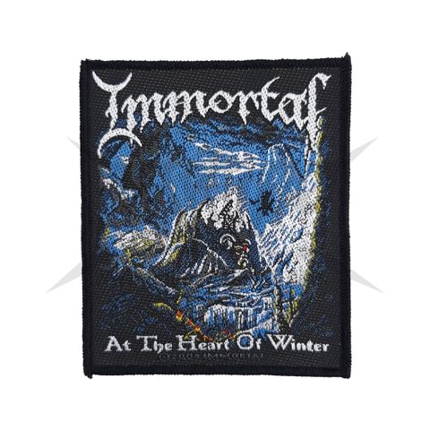 IMMORTAL-AT THE HEART OF WINTER Woven Patch
