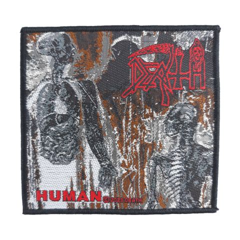 Death-Human Woven Patch