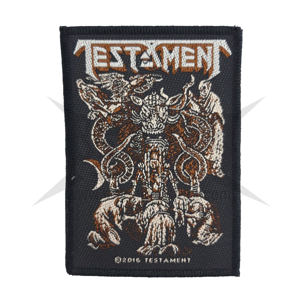 TESTAMENT-DEMONARCHY Woven Patch