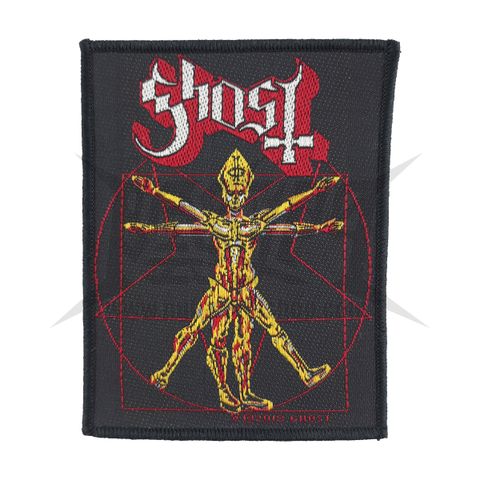 GHOST-THE VITRUVIAN GHOST Woven patch
