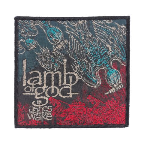 LAMB OF GOD-ASHES OF THE WAKE Woven Patch