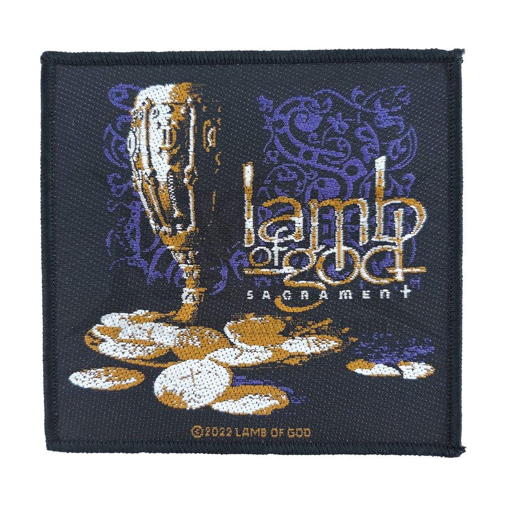 LAMB OF GOD-SACRAMENT Woven Patch