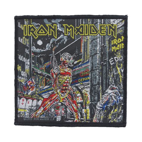 Iron maiden-somewhere in time Woven patch