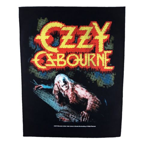OZZY OSBOURNE-BARK AT THE MOON Backpatch