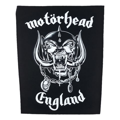 Motorhead-England Backpatch