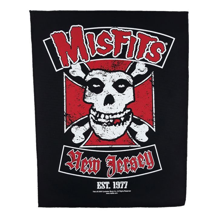 MISFITS-BIKER Backpatch