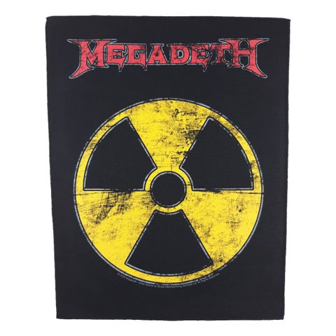 MEGADETH-RADIOACTIVE Backpatch