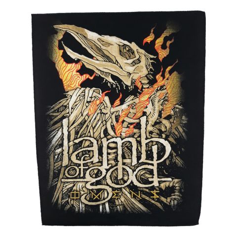 Lamb of god-omens Backpatch