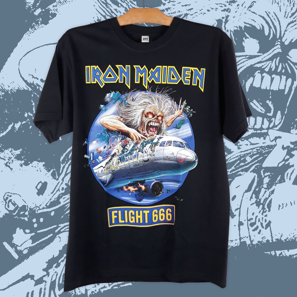 Iron maiden-flight 666 Tee 1