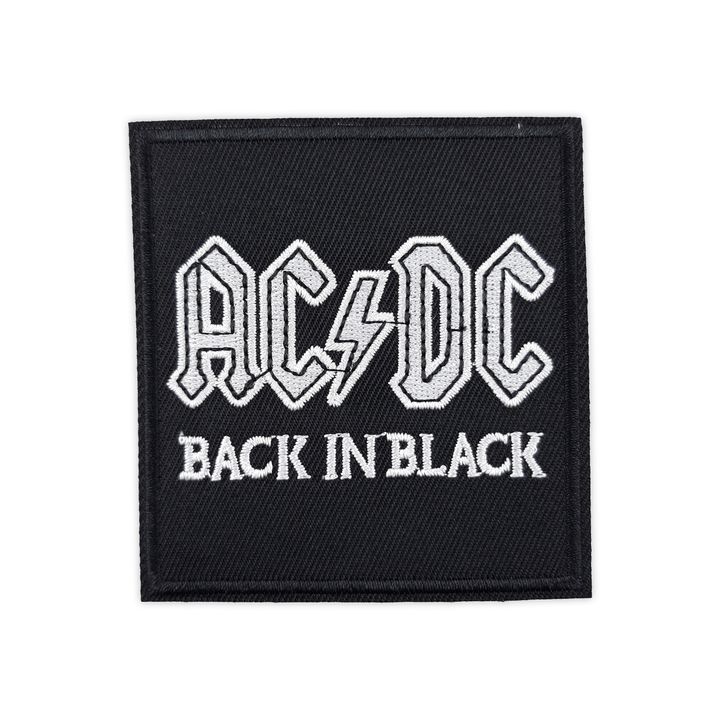 ACDC-Back in black Patch