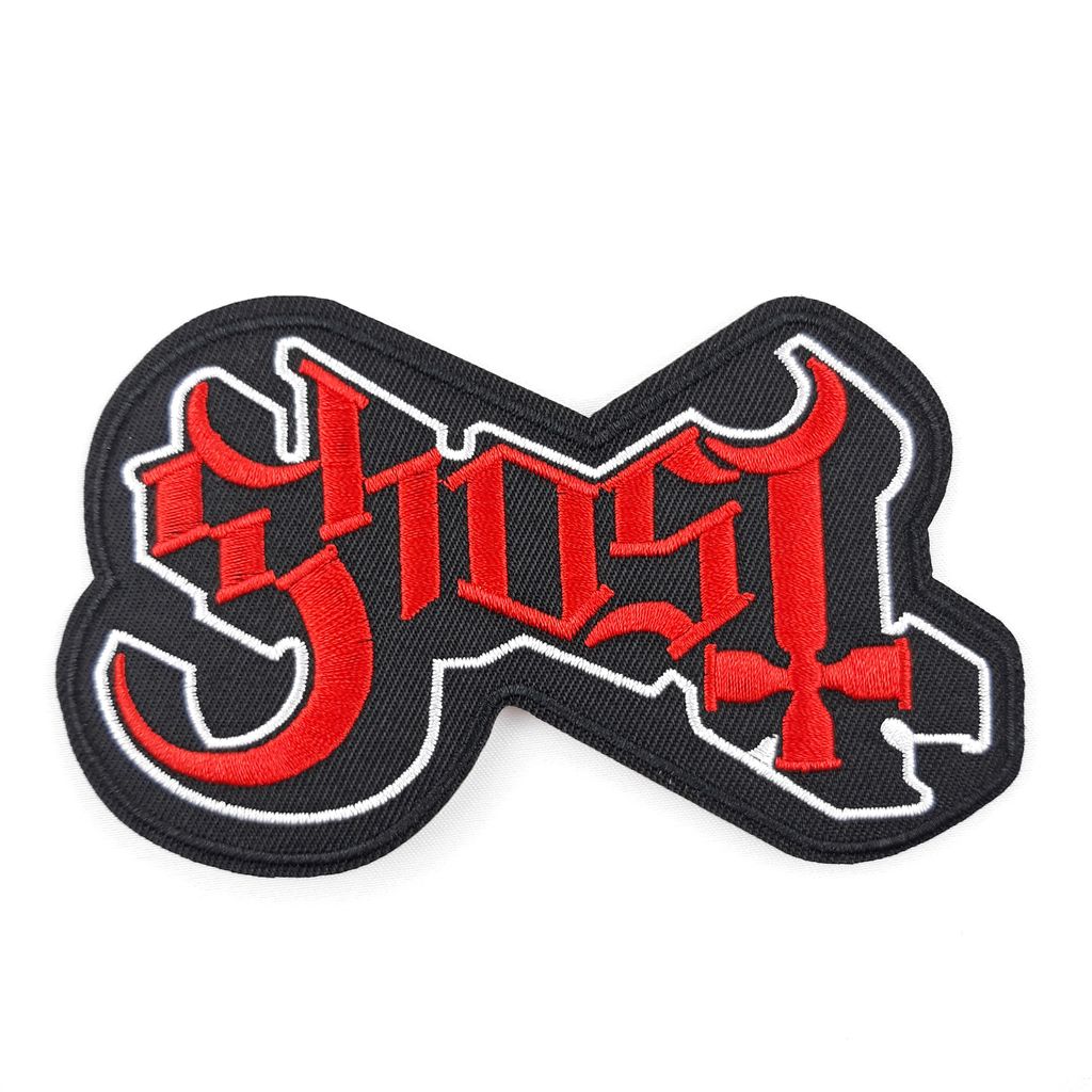 Ghost-red logo Patch