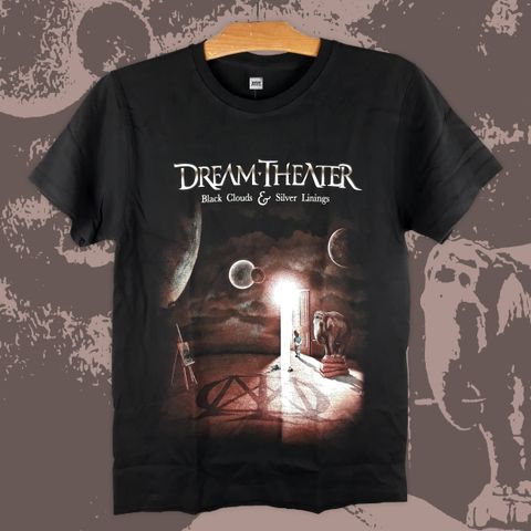 Dream theater-Black Tee 1
