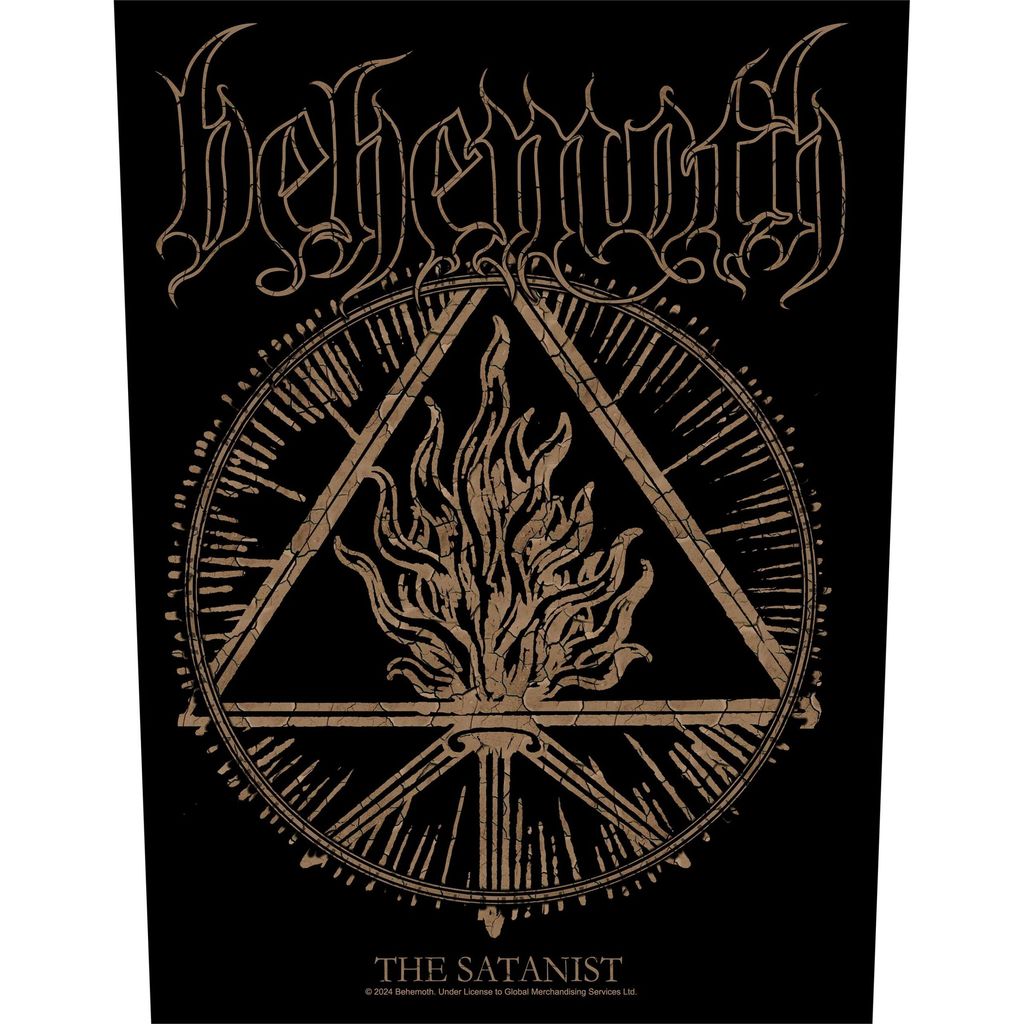 Behemoth-The Satanist Backpatch