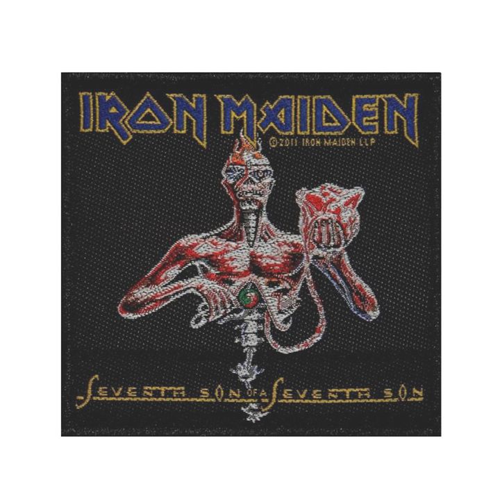 Iron Maiden-Seventh son of a seventh son Woven Patch