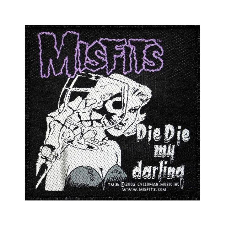 Misfits-Die die my darling Woven Patch
