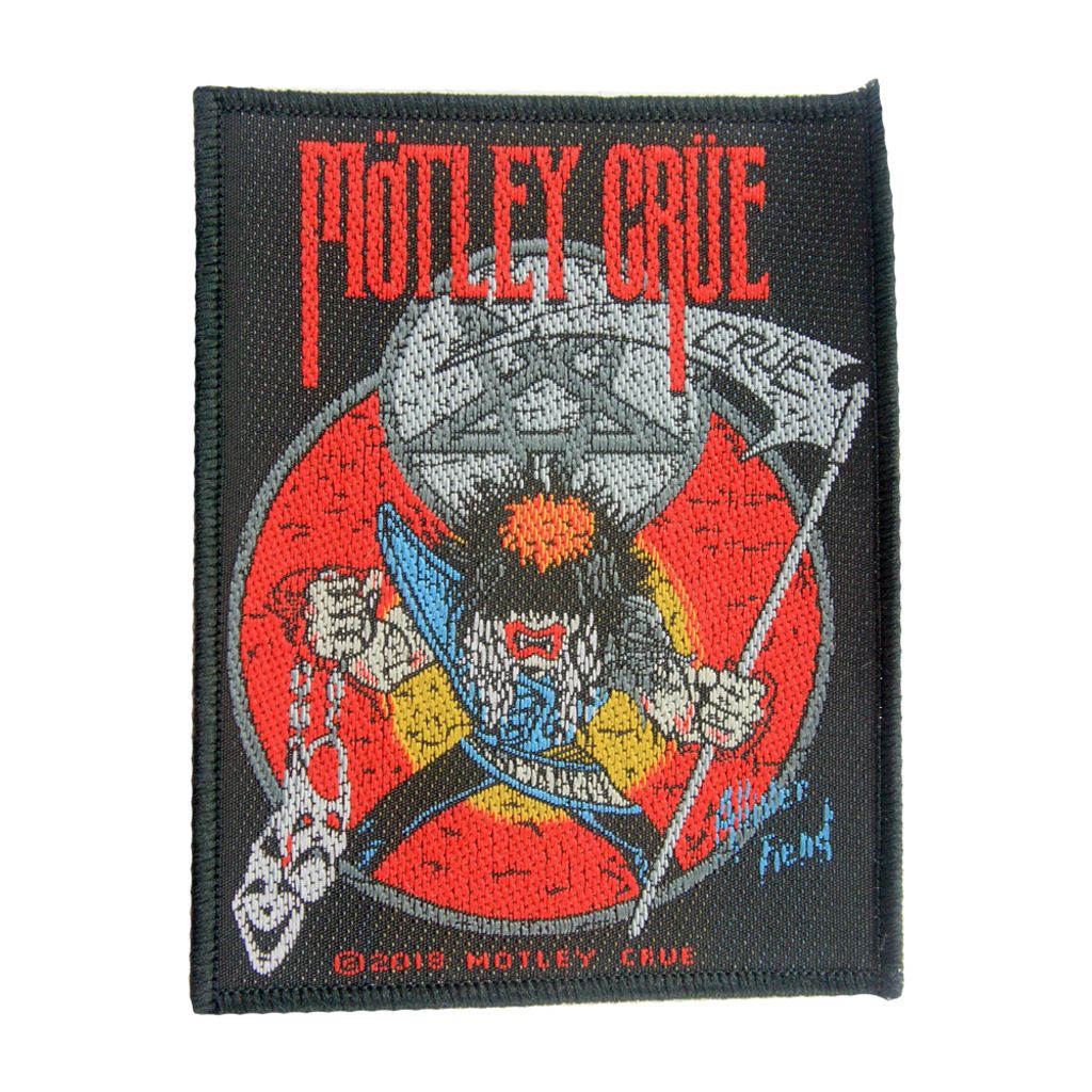 Motley Crue-Allister Fiend Woven Patch