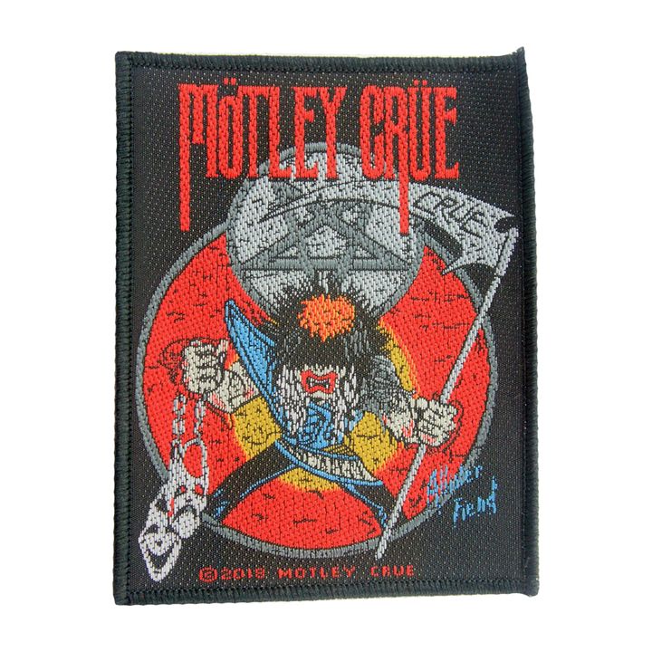 Motley Crue-Allister Fiend Woven Patch