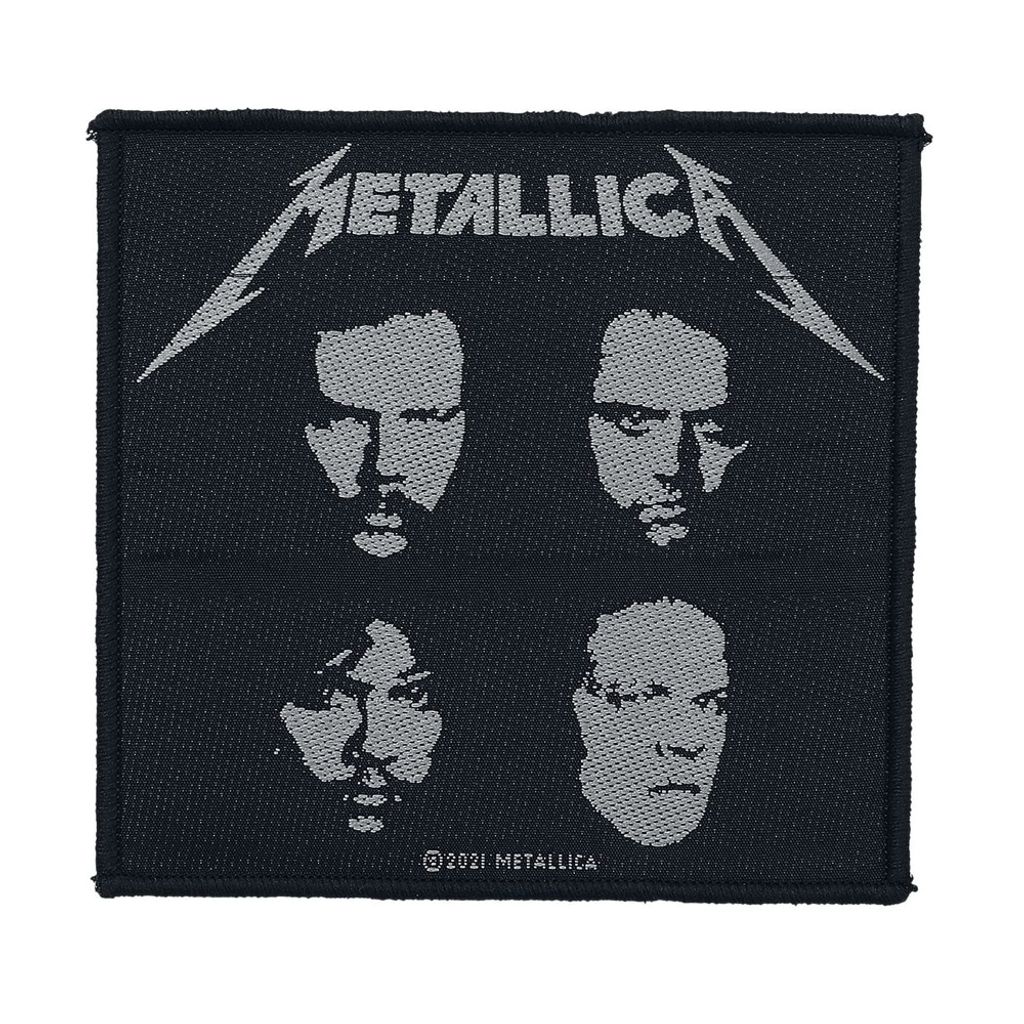 Metallica-Black album Woven Patch