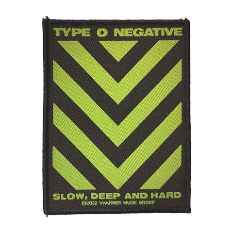 Type O Negative-Slow, Deep & Hard Woven Patch