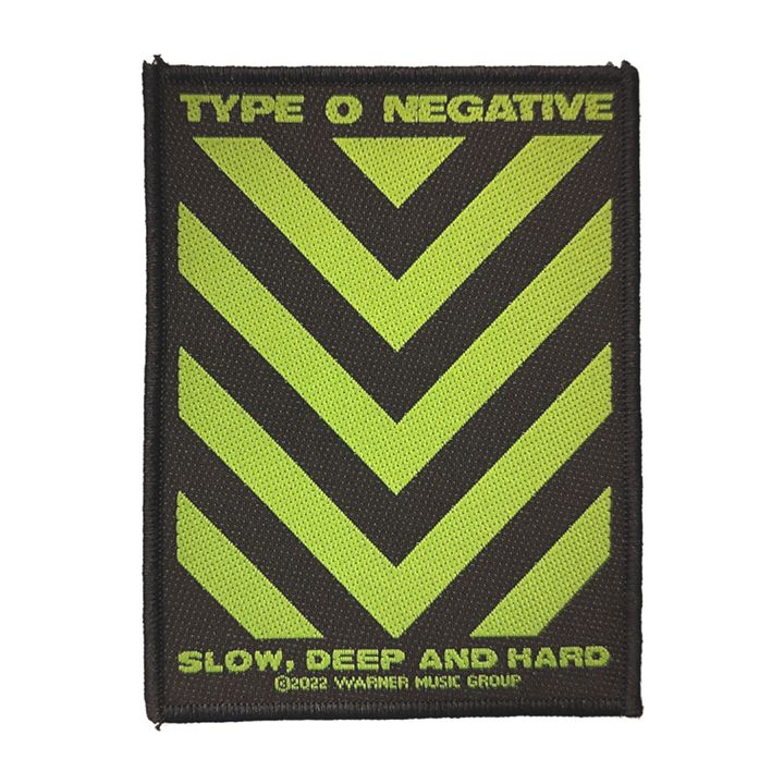 Type O Negative-Slow, Deep & Hard Woven Patch