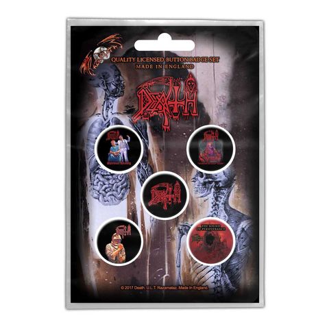 Death-Albums Button Badge Pack