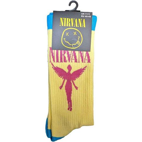 NIRVANA UNISEX TERRY SOCKS ANGELIC 2