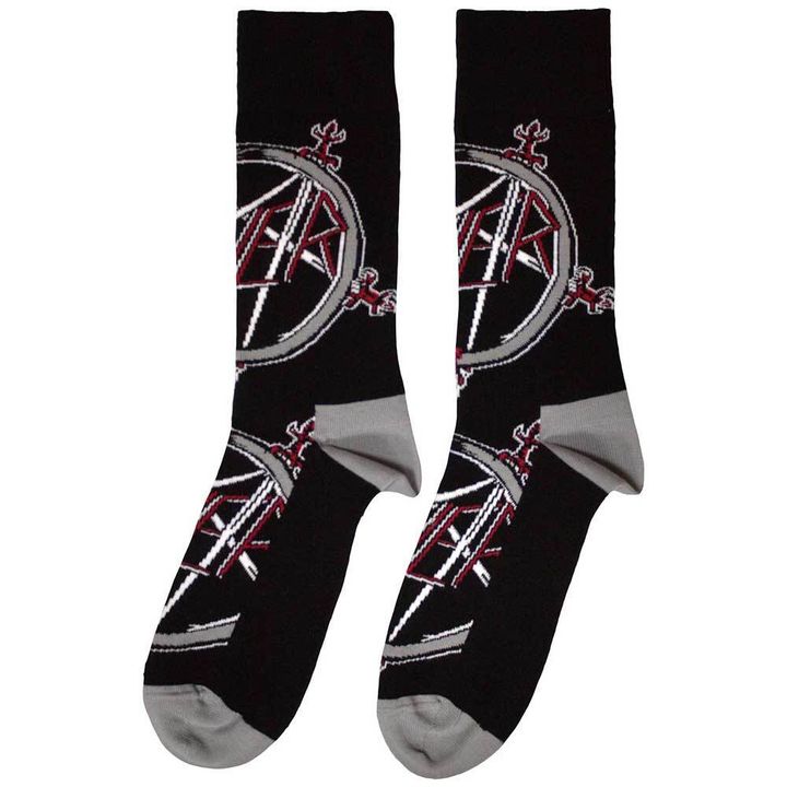 SLAYER UNISEX ANKLE SOCKS PENTAGRAM 2