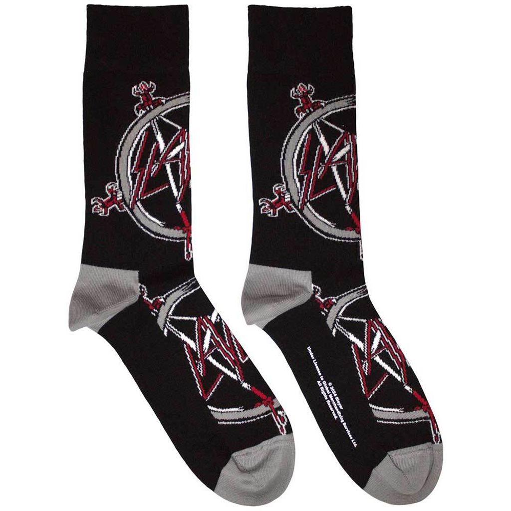 SLAYER UNISEX ANKLE SOCKS PENTAGRAM 1