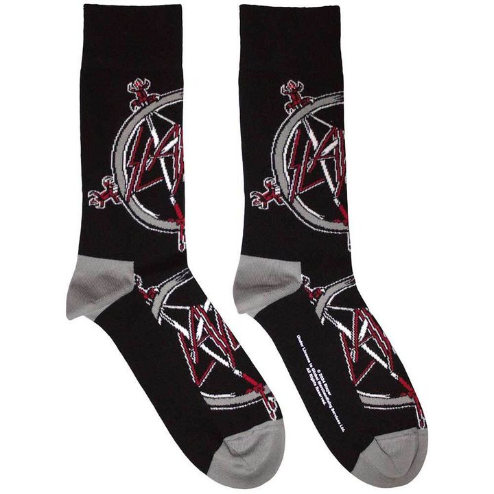 SLAYER UNISEX ANKLE SOCKS PENTAGRAM 1