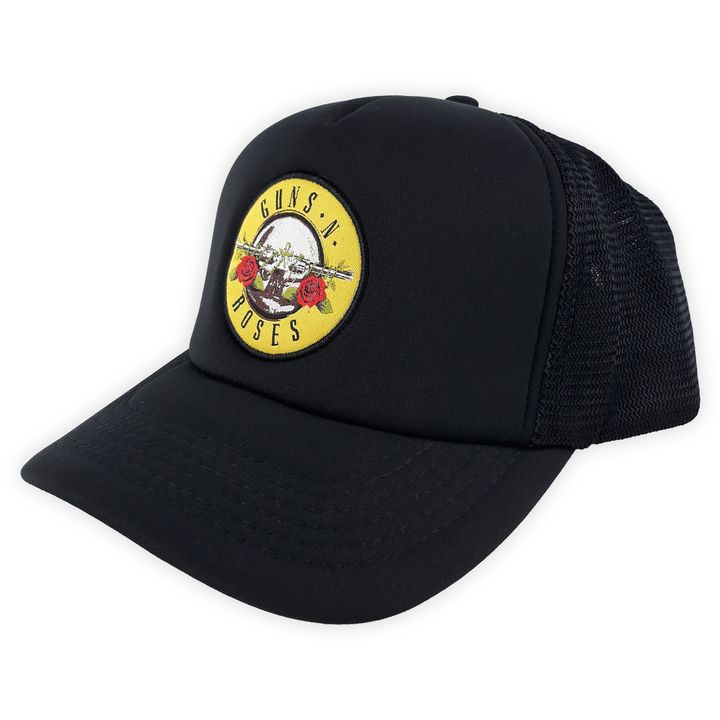GUNS N' ROSES-CIRCLE LOGO MESH BACK CAP (1)