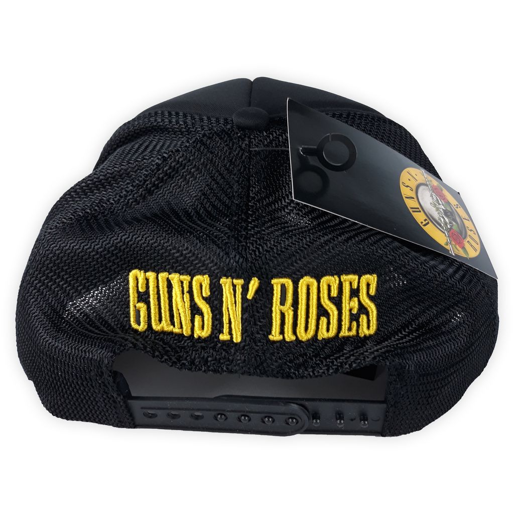 GUNS N' ROSES-CIRCLE LOGO MESH BACK CAP (2)