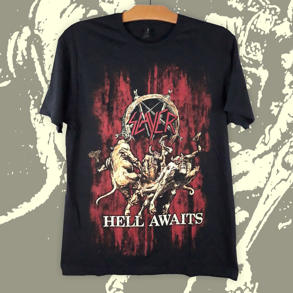 SLAYER-HELL AWAITS Tee