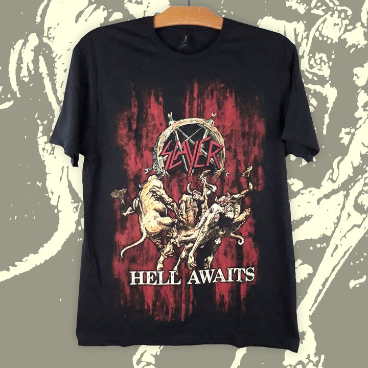 SLAYER-HELL AWAITS Tee