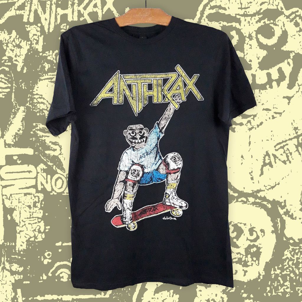 Anthrax-Spreading Skater Notman Vintage TS 1
