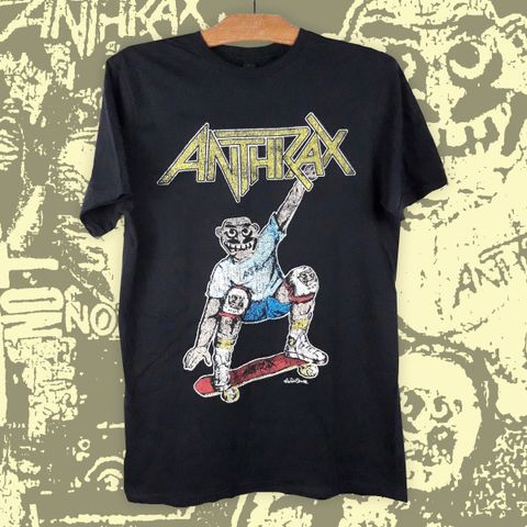 Anthrax-Spreading Skater Notman Vintage TS 1
