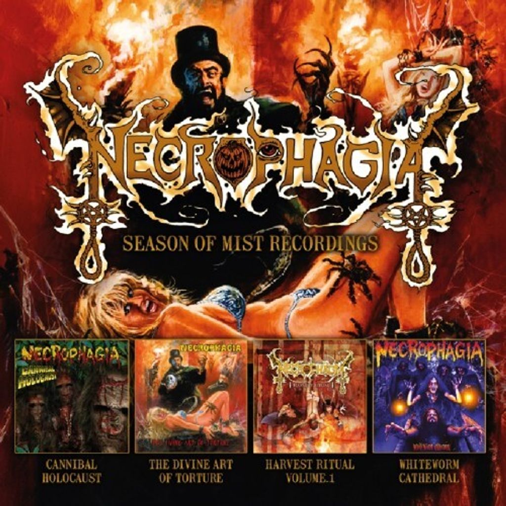 NECROPHAGIA-SEASON OF MIST RECORDINGS 4CD