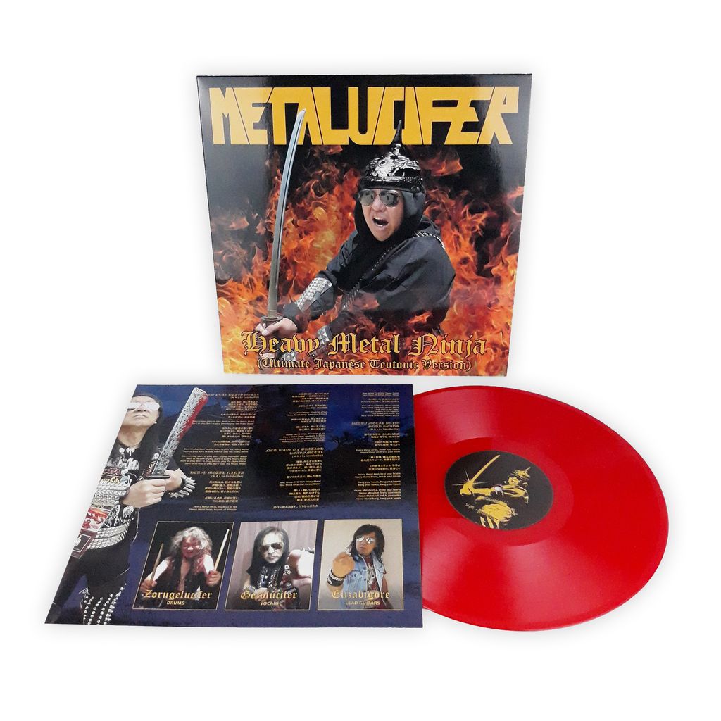 METALUCIFER-Heavy metal ninja LP