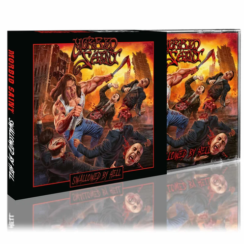 MORBID SAINT-Swallowed by Hell SLIPCASE CD 