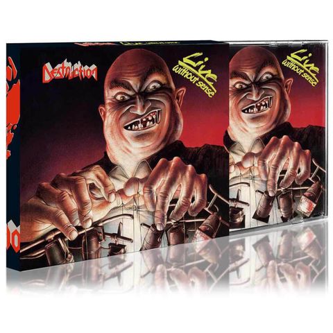 DESTRUCTION-Live Without Sense SLIPCASE CD
