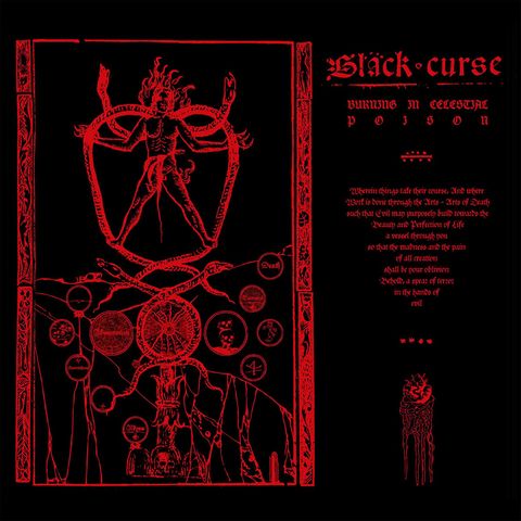 Black Curse-Burning In Celestial Poison CD