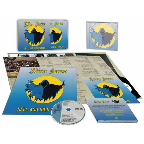 ALIEN FORCE - Hell and High Water SLIPCASE CD 2