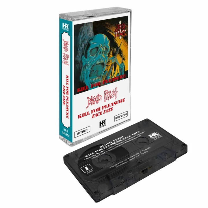 BLOOD FEAST - Kill for Pleasure Face Fate TAPE